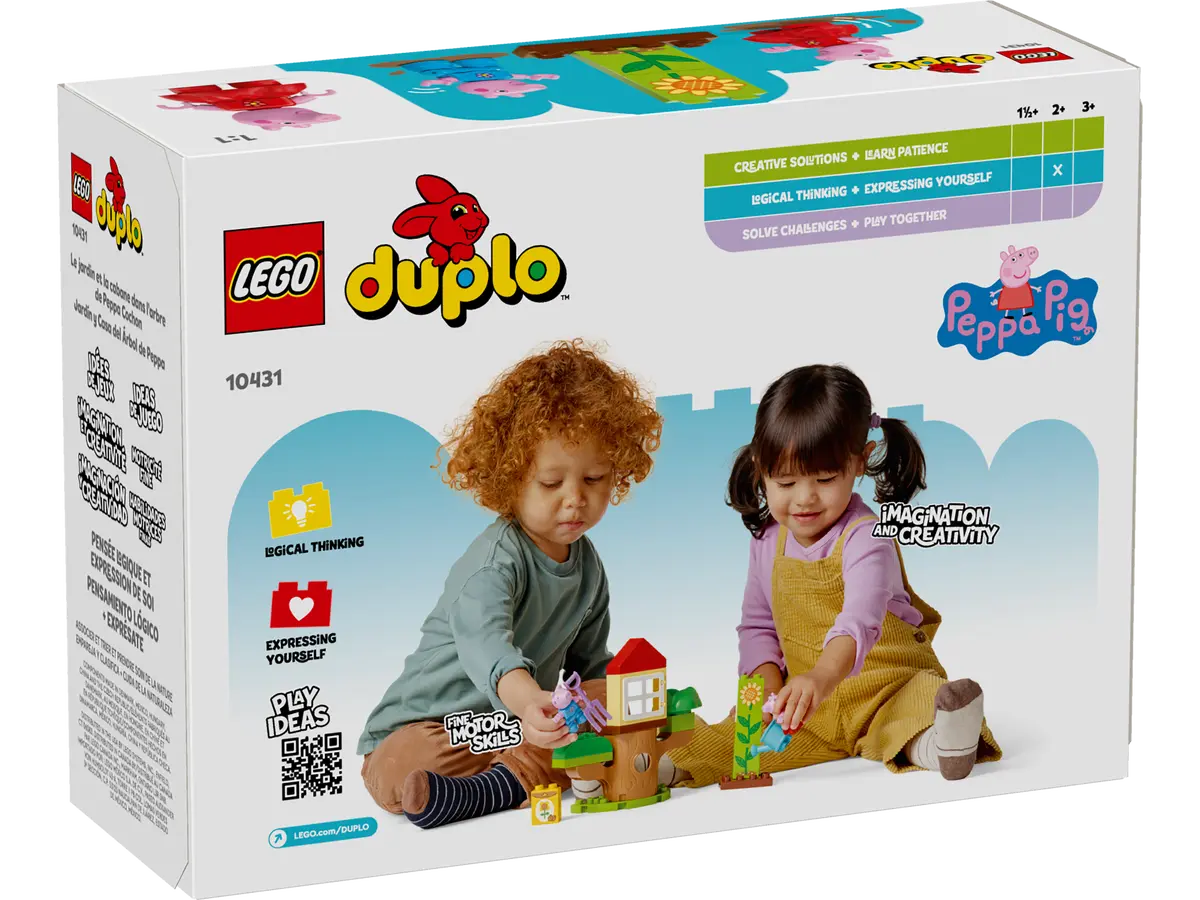 LEGO 10431 Duplo Peppa Pig Garden and Tree House Brick Shack