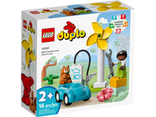 Load image into Gallery viewer, LEGO 10985: DUPLO: Wind Turbine and Electric Car