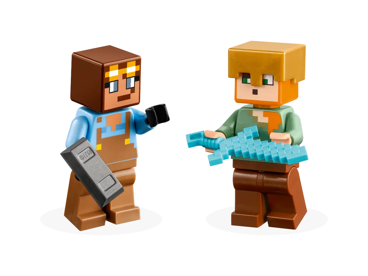 Lego big figs minecraft hot sale