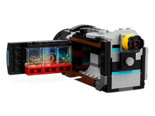 Load image into Gallery viewer, LEGO Creator 3-in-1 Retro Camera set 31147 featuring detailed photo storage compartments and classic design