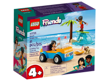 Load image into Gallery viewer, LEGO Friends Beach Buggy Fun set 41725 with mini-figures and beach scene packaging