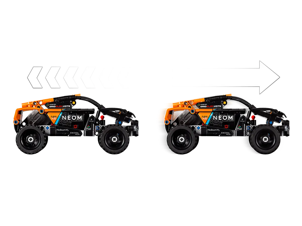 Lego discount orange car