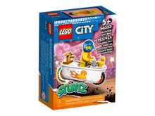 Load image into Gallery viewer, LEGO City Bathtub Stunt Bike 60333 boxed set featuring a fun bath scene with a buildable toy and mini-figure