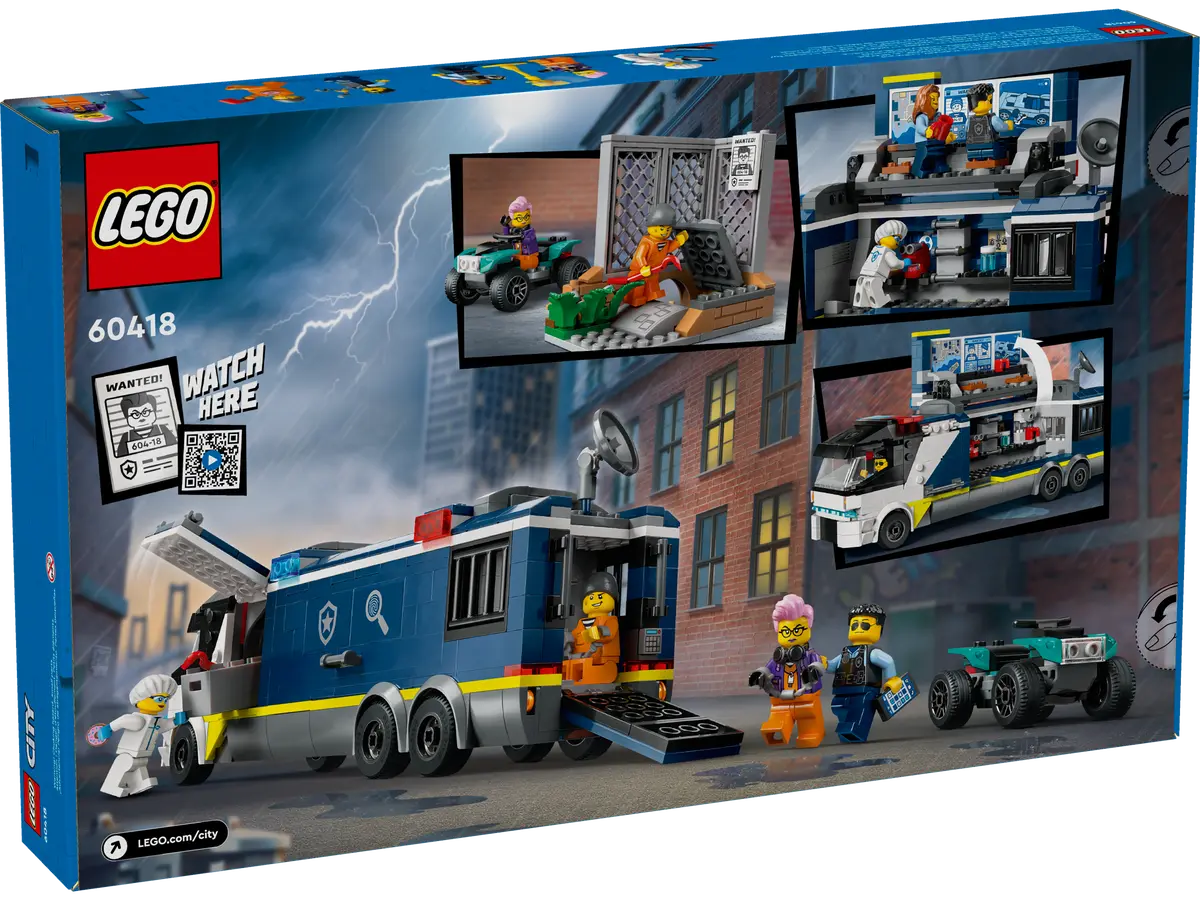 LEGO 60418 City Police Mobile Crime Lab Truck