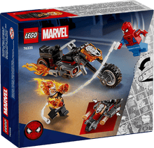 Load image into Gallery viewer, LEGO 76335: Marvel: Spider-Man vs. Ghost Rider Motorcycle