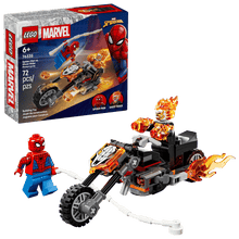 Load image into Gallery viewer, LEGO 76335: Marvel: Spider-Man vs. Ghost Rider Motorcycle