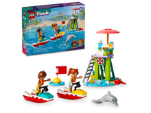 Load image into Gallery viewer, LEGO 42623 water scooter boxed set by Brick Shack with lifeguard tower, two scooters, and dolphin figure