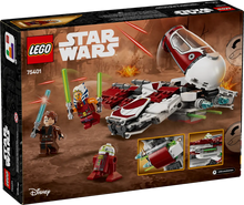 Load image into Gallery viewer, LEGO 75401 Star Wars UK boxed set featuring Jedi minifigures and a starship model