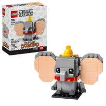 Load image into Gallery viewer, LEGO Brickheadz Dumbo boxed set with 176 pieces featuring a buildable Dumbo figure from Disney