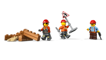 Load image into Gallery viewer, LEGO City Bulldozer set 60466 featuring construction workers and building materials