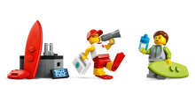 Load image into Gallery viewer, LEGO City Lifeguard Truck set by Brick Shack with lifeguard figures and rescue accessories