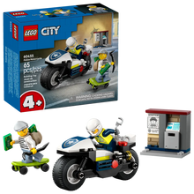 Load image into Gallery viewer, LEGO City Police Motorcycle 60455 Boxed Set with figures and accessories for creative play