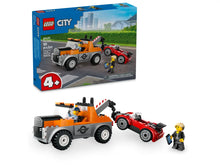 Load image into Gallery viewer, LEGO City Tow Truck 60435 boxed set by Brick Shack with tow truck, red car, and two minifigures