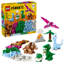 Load image into Gallery viewer, LEGO Creative Dinosaurs set 11041 featuring colourful dinosaur models and building pieces for imaginative play