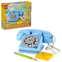 Load image into Gallery viewer, LEGO Creator Retro Telephone set 31174 with Box, Built Phone Model and Accessories