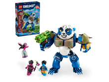 Load image into Gallery viewer, LEGO Dreamzzz Logan the Mighty Panda 71480 boxed set featuring a buildable panda figure and mini-figures