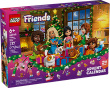 Load image into Gallery viewer, LEGO Friends Advent Calendar 2025 42668 featuring 24 gifts and festive scenes for creative play