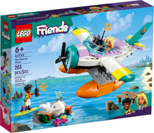 Load image into Gallery viewer, LEGO Friends sea rescue plane boxed set by with 203 pieces and sea rescue theme