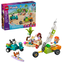 Load image into Gallery viewer, LEGO Friends Surfing Dogs 42641 Boxed Set featuring playful beach scenes and mini figures