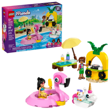 Load image into Gallery viewer, LEGO Friends Unicorn Flamingo set by Brick Shack with 99 pieces including flamingo float, unicorn boat, and mini figures