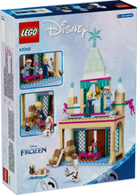 Load image into Gallery viewer, LEGO Frozen Arendelle Castle set 43265 featuring Elsa, Anna, and Olaf in a vibrant castle design