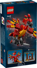 Load image into Gallery viewer, LEGO Harry Potter 76448 Boxed Set featuring a vibrant red and yellow phoenix model