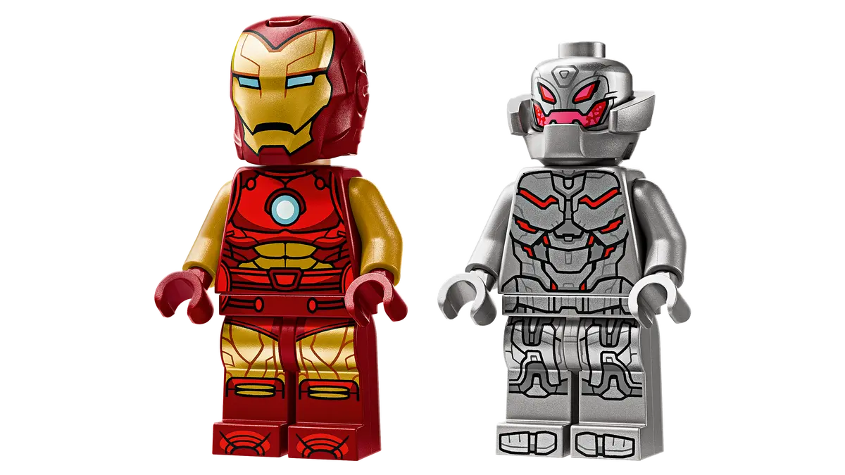 LEGO Iron Man Mech Set Marvel 76307 with Ultron Minifigure Brick - Main Image