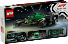 Load image into Gallery viewer, Brick Shack LEGO boxed set featuring LEGO Speed Champions Aston Martin green Formula 1 car and helmet