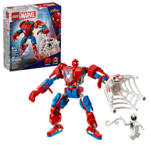 Load image into Gallery viewer, Marvel LEGO Anti-Venom battle boxed set by Brick Shack featuring Spider-Man mech and Anti-Venom minifigure