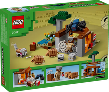 Load image into Gallery viewer, LEGO Minecraft Armadillo Mine Expedition set boxed Lego set by Brick Shack with buildable characters and mine scene
