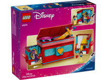 Load image into Gallery viewer, LEGO Snow White jewellery box 43276 boxed set featuring Disney Princess characters and vibrant colours