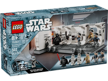 Load image into Gallery viewer, LEGO Star Wars Boarding the Tantive IV set by Brick Shack with 502 pieces and minifigures displayed