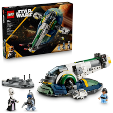 Load image into Gallery viewer, LEGO Star Wars Jango Fett’s Starship set 75433 with 707 pieces and Minifigures of Jango Fett and others