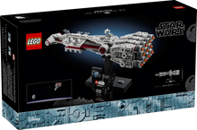 Load image into Gallery viewer, LEGO Star Wars Tantive IV set boxed model with detailed spaceship design and display stand