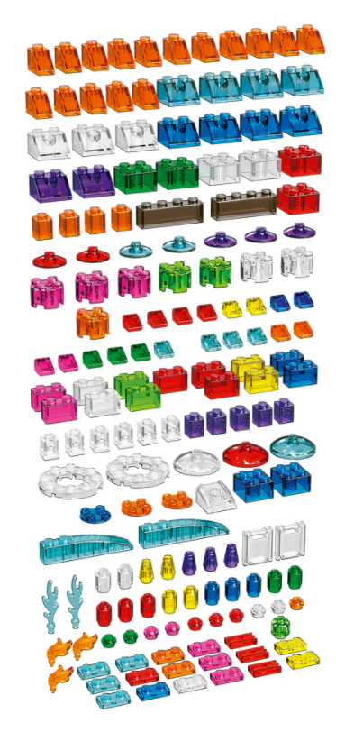 LEGO 11013: Classic: Creative Transparent Bricks – Brick Shack