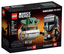 Load image into Gallery viewer, LEGO 75317: Brickheadz: Star Wars: The Mandalorian & the Child
