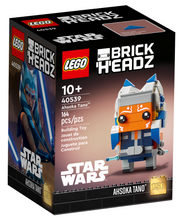 Load image into Gallery viewer, LEGO BrickHeadz Ahsoka Tano 40539 boxed set featuring 164 pieces for creative building fun