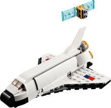 Load image into Gallery viewer, LEGO Creator 3-in-1 Space Shuttle 31134 model with detachable satellite and detailed design