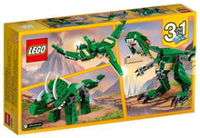 Load image into Gallery viewer, LEGO Creator Mighty Dinosaurs set boxed set with buildable dinosaur models