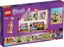 Load image into Gallery viewer, Brick Shack boxed LEGO Friends Mia's Wildlife Rescue set with giraffe vet clinic and animal figures