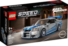 Load image into Gallery viewer, LEGO Speed Champions Nissan Skyline boxed set by Brick Shack featuring Nissan GT-R R34 model