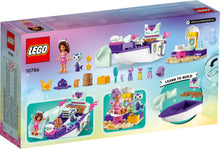 Load image into Gallery viewer, LEGO 10786: Gabby&#39;s Dollhouse: Gabby &amp; MerCat&#39;s Ship &amp; Spa
