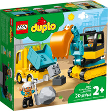 Load image into Gallery viewer, LEGO 10931: Duplo: Truck &amp; Tracked Excavator
