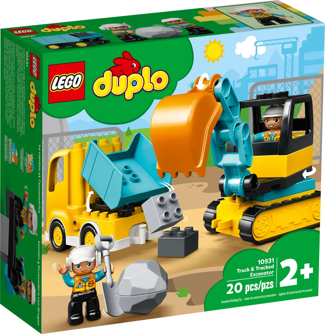 LEGO 10931: Duplo: Truck & Tracked Excavator