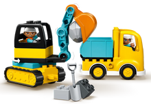 Load image into Gallery viewer, LEGO 10931: Duplo: Truck &amp; Tracked Excavator
