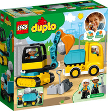 Load image into Gallery viewer, LEGO 10931: Duplo: Truck &amp; Tracked Excavator
