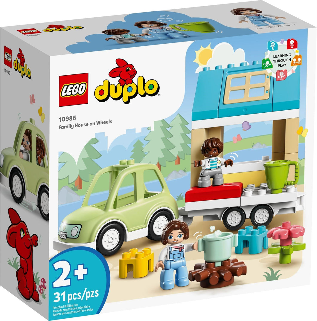 LEGO 10986: Duplo: Family House on Wheels