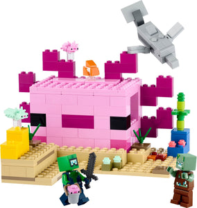 LEGO 21247: Minecraft: The Axolotl House