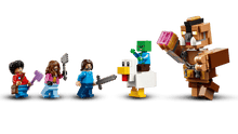 Load image into Gallery viewer, LEGO Minecraft 21272 Woodland Mansion Fighting Ring set with detailed building pieces and Minecraft-themed accessories.

