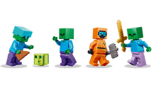Load image into Gallery viewer, LEGO Minecraft Zombie Dungeon boxed set by Brick Shack featuring LEGO bricks, zombie figures, and dungeon scenery from the 21587 set

